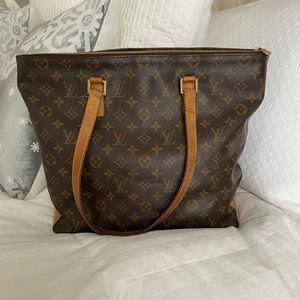 Authentic Cabas Mezzo Monogram handbag/tote/ purse